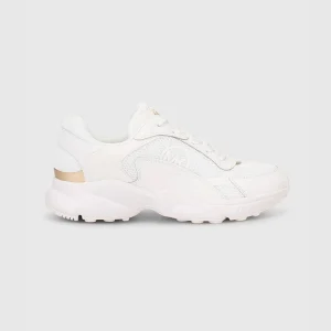 Basket Sami en maille et cuir